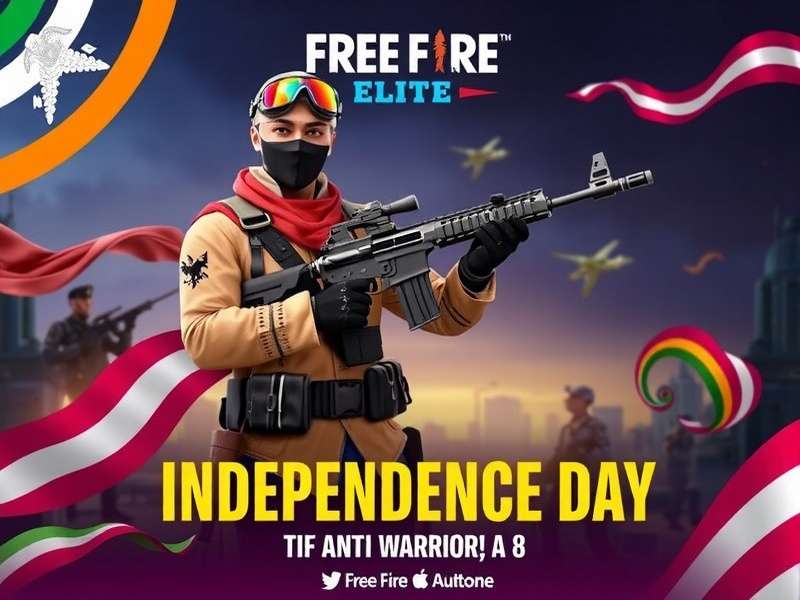 Free Fire Elite Independence Day event with Tiranga Warrior skin